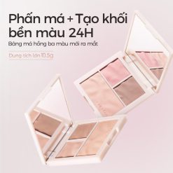 Bảng Màu Tạo Đường Viền Đa Chức Năng, Carslan, Ba Màu, Bút Bắt Sáng Lì Bảng Màu Tất Cả Trong Một Tạo Đường Viền Phấn Đánh, 10.5g