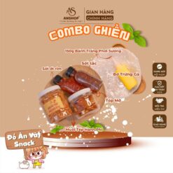 [combo.ghiỀn] Combo BÁnh TrÁng PhƠi SƯƠng As(Đồ Ăn Vặt Snacks) Food