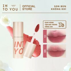 Into You Son Kem Bùn Lì Mềm Mịn Như Nhung Giúp Làm Giảm Thâm Môi 1.8g