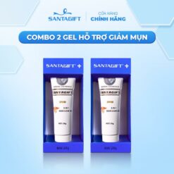 Combo 2 Gel Hỗ Trợ Giảm Mụn Gamma Santagift 20g Skincare