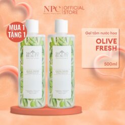 Combo 2 Chai Sữa Tắm Nước Hoa Shso Beauty Olive Fresh Chai 500ml Dưỡng Body Skincare