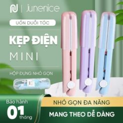 Máy Làm Tóc Uốn Tóc Duỗi Tóc Mini Cực Xinh Vô Cùng Nhỏ Gọn Dễ Thương Máy Uốn Tóc