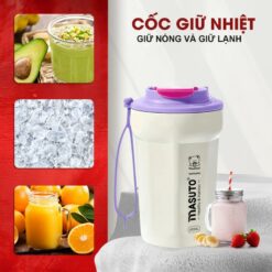 [hàng Tặng] Ly Giữ Nhiệt Masuto 350ml Bình Nước Giữ Nhiệt Giữ Nóng Lạnh Kiểu Dáng Thể Thao Cho Cả Nam Và Nữ