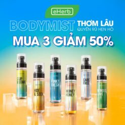 [mua 2 GiẢm 30% Mua 3 Giảm 50%] Body Mist Unisex Phù Hợp Hẹn Hò, Đi Chơi Xịt Thơm Toàn Thân Nam & Nước Hoa Nữ Thơm Lâu Bodymiss Perfume Cosmetic Có Hoa Women 105ml (chai)