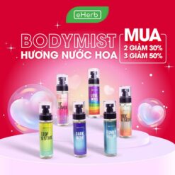 [mua 2 Giảm 30% Mua 3 Giảm 50%] Body Mist Unisex Xịt Thơm Toàn Thân Nước Hoa Cho Nam & Nữ Phù Hợp Đi Học, Đi Chơi Hẹn Hò Bodymiss Perfume Cosmetic Women Mỹ Phẩm 30ml 105ml (chai)