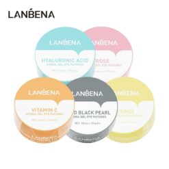 Lanbena Mặt Nạ Mắt Hỗ Hỗ Trợ Dưỡng Da Mắt Cải Thiện Mờ Thâm Bọng Mắt 60 Miếng Skincare