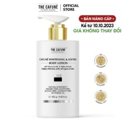 Kem Body Hỗ Trợ Dưỡng Trắng Da The Cafuné Bản Nâng Cấp Kết Cấu Dạng Lotion 250gram Dưỡng Body