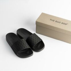 Dép Quai Ngang Slipper The Bad God Evaki đen Fullbox X02 Black