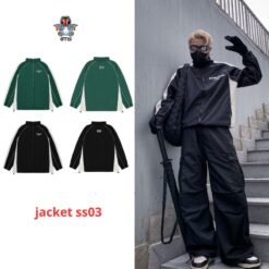 Áo KhoÁc DÙ PhỐi 2 LỚp Local Brand Otis Club Zip Jacket PhỐi Ss03 PhẢn Quang ( Tặng Kèm Móc Khóa , Túi Tote, Thư Cám ơn ) Menswear Kem