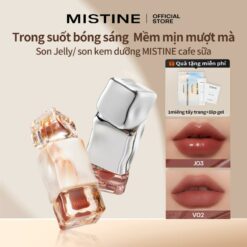 【new】mistine Son Bóng/mờ Mới, Bóng, Dưỡng ẩm, Lâu Trôi Và Không Dính Cool Tone Lip 2.6g/2.8g Velvet Lightweight