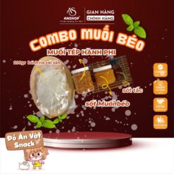 BÁnh TrÁng PhƠi SƯƠng Combo MuỐi BÉo(ĐỒ Ăn VẶt Snack) Cake