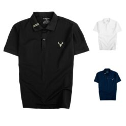 Áo Thun Polo Nam Ttmaxx Có Cổ Thêu Logo S.ừng , Ngắn Tay, Vải Thun Cá Sấu Menswear Top Cộc Tay Tay Ngắn