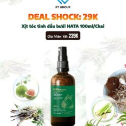 V1 Hata Xịt Tóc Tinh Dầu Bưởi 100ml/chai V1 Nữ Dưỡng Tóc