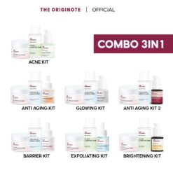 Special Combo 3in1 The Originote Gồm Dưỡng ẩm, Toner, Serum Hỗ Trợ Cải Thiện Làn Da