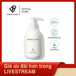 Sữa Rửa Mặt Perfect Diary Axit Amin Tạo Bọt Dịu Nhẹ Cho Da Nhạy Cảm Bảo Vệ Làn Da 200ml