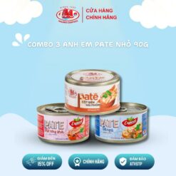 [new] Combo 3 Anh Em Pate NhỎ 90g Hạ Long Canfoco