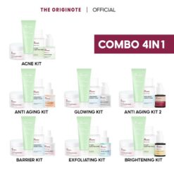 Special Combo 4in1 The Originote Gồm Gel Dưỡng ẩm, Serum, Toner, Sữa Rửa Mặt Hỗ Trợ Cải Thiện Làn Da Skincare