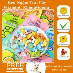 Kẹo Trái Cây Vitamin C Không Đường Ăn Vặt Yu Chang Candy Snack Food