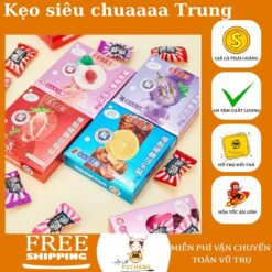 Kẹo Siêu Chua Nội Địa Hộp Nhỏ Xinh Xắn Ăn Vặt Yuchang