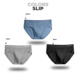 Combo 3 Quần Sịp Tam Giác Slip Thun Lạnh Cao Cấp Boxerman Menswear Quần Boxer Quần Lót