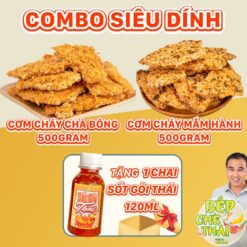 Cơm Cháy Siêu Chà Bông Cơm Cháy đáy Nồi Túi 200gr / 500gr Kèm Sốt Chấm Gỏi Thái Khi Mua 1kg đồ ăn Vặt Bếp Chè Thái Snack Food (sao Chép)