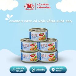 [new] Combo 5 Pate Cá Ngừ Xông Khói 90g Expect (loẠi NhỎ) Hạ Long Canfoco