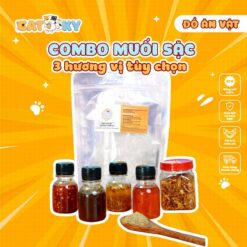 BÁnh TrÁng PhƠi SƯƠng Combo MuỐi SẶc 3 HƯƠng VỊ TÙy ChỌn ĐỒ Ăn VẶt Catsky