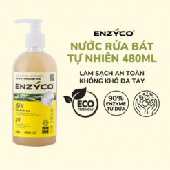 Nước Rửa Bát Sinh Học Enzyco Chai 480ml