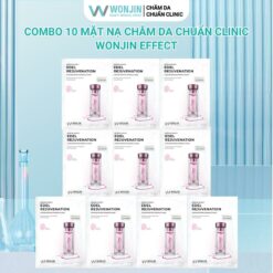 [b1] Combo 10 Mặt Nạ Giúp Truyền Dịch Hỗ Trợ Trẻ Hóa Da Wonjin Effect Edel Rejuvenation 30g X10