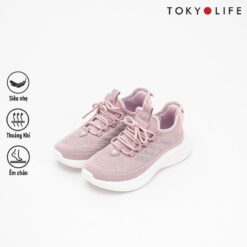 Giày Thể Thao Nữ Tokyolife Chạy Bộ êm Chân Siêu Nhẹ Thoáng Khí C9sho200m Tập Thể Dục