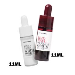 Combo Tinh ChẤt Dưỡng Trắng Mờ Thâm Red Peel White 11ml+ Red Peel Tingle Serum 11ml Skincare Nữ