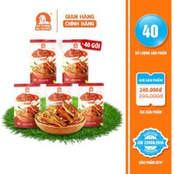 Combo 40 GÓi Snack CÁ CƠm BÀ TuyẾt BÀ TuyẾt Đồ ăn Vặt Việt Nam Snack Food