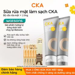 【rất đáng Giá!】ckasữa Rửa Mặt Axit Amin Hai Ống,kiểm Soát Dầu, Dầu Dưỡng Ẩm,sữa Rửa Mặt Làm Sạch Lỗ Chân Lông Cho Nam Và Nữ [quà Tặng Miễn Phí] Xịt Dưỡng ẩm Kiểm Soát Dầu*1