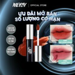 [new By Ai] Son Môi Kem Lì Trang Điểm Merzy Cyber Mellow Tint 4g Cosmetic Mỹ Phẩm