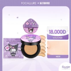 【voucher 18k】focallure X Sanrio #callmebeauty Cushion Phấn Nước Hỗ Trợ Chỉ Số Chống Nắng Spf50 Pa++ Phù Hợp Trang Điểm Hằng Ngày