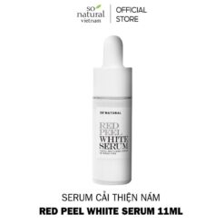 (hot) Serum Cải Thiện Nám, Dưỡng Sáng & Cấp ẩm Từ Sâu Bên Trong Red Peel White Txa 0,5%, Niacinamide 5% So Natural 11ml Làm Đẹp Da Skincare Arbutin