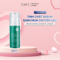 Tinh Chất Serum Giảm Mụn Make9 Acne Ph Quick Soothing Water Serum 50ml Skincare Dưỡng Ẩm Da Chăm Sóc Da Làm Đẹp Da Nữ