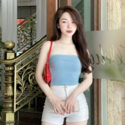 Combo 3 Áo Quây Nữ Áo Ống Cúp Ngực Body Vải Gân Tăm Thái Co Giãn 4 Chiều Mặc Mát Mẻ Mùa Hè Aobalo