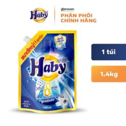 Nước Giặt Thái Lan Haby đậm đặc Siêu Sạch 8 Trong 1 Túi 1.4kg