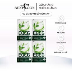 Fs Mặt Nạ Trà Xanh Hỗ Trợ Dưỡng Sáng Dưỡng Ẩm Da Sexylook (4 Miếng)