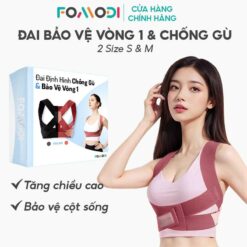 Đai Bảo Vệ Vòng 1 Và Chống Gù Lưng Fomodi Bảo Vệ Nâng đỡ Vòng Một Khi Tập Gym