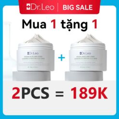 【on Sale】mua 1 TẶng 1 Dr.leo Mặt Nạ Bùn 100g Hỗ Trợ Làm Sạch Sâu Da, Thu Nhỏ Lỗ Chân Lông, Giảm Mụn Dầu Den, Hỗ Trợ Kiểm Soát Dầu