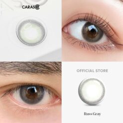 Kính áp Tròng Khoá ẩm 24h 1 Ngày Carase, Lens Cận Màu Nâu Choco Ovia Choco (1 Chiếc) (sao Chép)