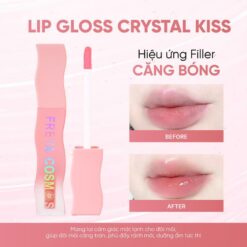 Son Bóng Dưỡng Môi Tạo Lớp Filler Căng Mọng Freya Cosmos Crystal Kiss 1.5g Cosmetic Mỹ Phẩm Trang Điểm Son Môi Son Dưỡng Nữ