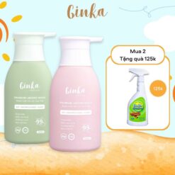 Nước Giặt đồ Lót Sinh Học Cao Cấp Ginka Chứng Nhận Loại Bỏ 99.9% Nấm Và Vi Khuẩn, Làm Sạch, Khử Mùi, An Toàn Cho Da 280ml