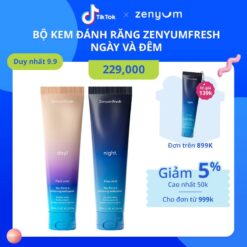 [chÍnh HÃng] Bộ Kem đánh Răng Zenyumfresh Ngày Và Đêm