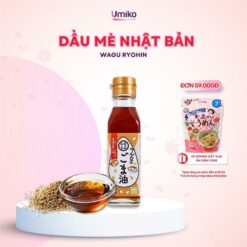 Dầu Mè Tách Muối Wagu Ryohin Nội Địa Nhật Bản Dành Cho Bé Ăn Dặm 105g Trộn Trực Tiếp Hoặc để Xào, Nấu, Chế Biến Món ăn Dầu Ăn