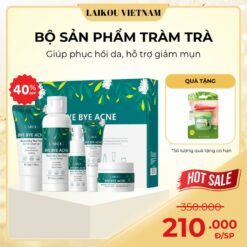 (hÀng MỚi VỀ)laikou Bộ 5 Sản Phẩm Tràm Trà Úc Dành Cho Da Mụn Dạng Lỏng Set Đóng Hộp Làm Đẹp Da Skincare Nữ Dưỡng Ẩm Da Chăm Sóc Da