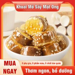 Khoai Mỡ Sấy Đông Khô Mật Ong Dinh Dưỡng, 1 Túi 250g Snack Foods