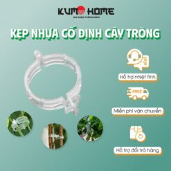 Kẹp Nhựa Cố ĐỊnh Cây Tháo Rời Tiện Lợi, Có Thể Tái Sử Dụng Nhiều Lần